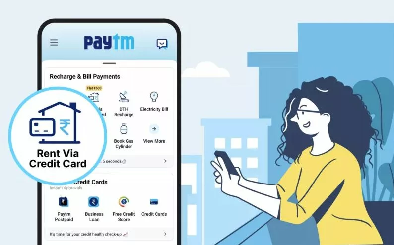 Rent receipt from PayTm