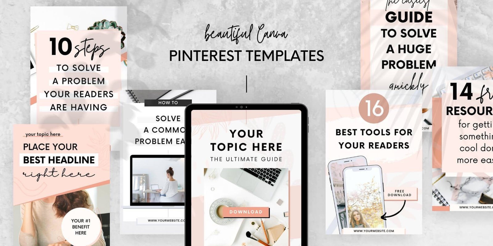 Pinterest template 